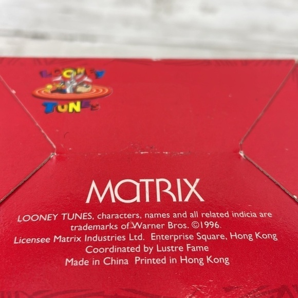 TASMANIAN DEVIL LOONEY TUNES ORNAMENT 1996 vintage - Picture 8 of 8